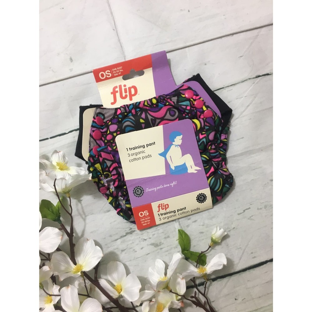 BumGenius Flip Cloth Trainer Chelsea Perry Tiny Traveler Piccadilly Circus NIP